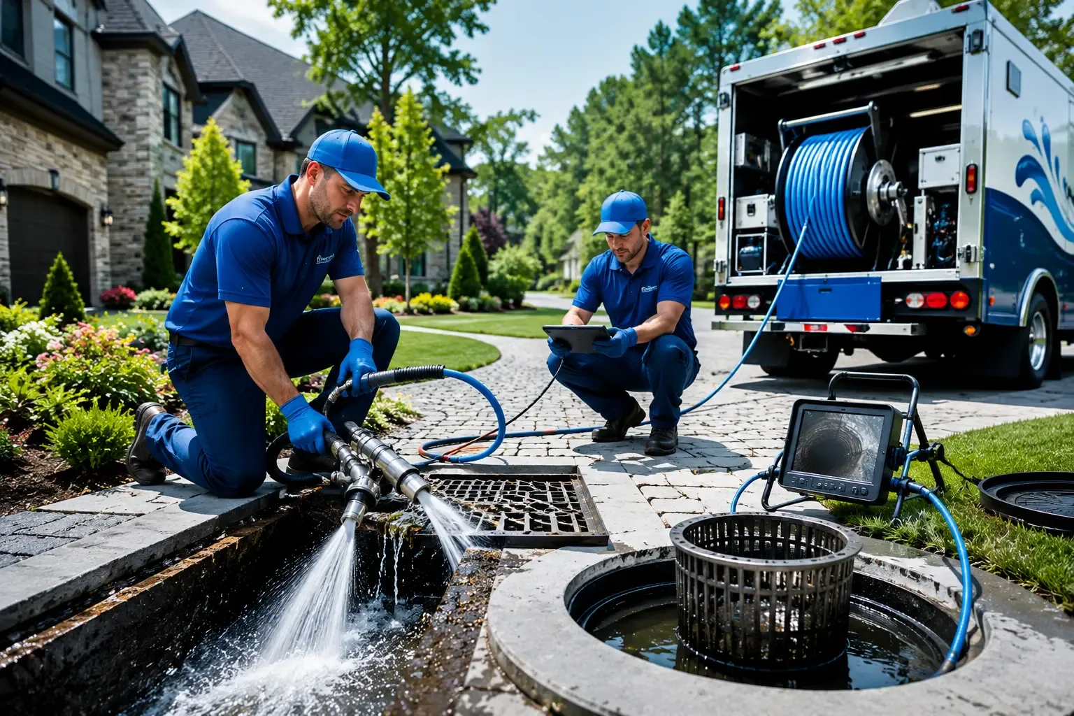 Local outdoor drain cleaning professionals in Lowell, MI